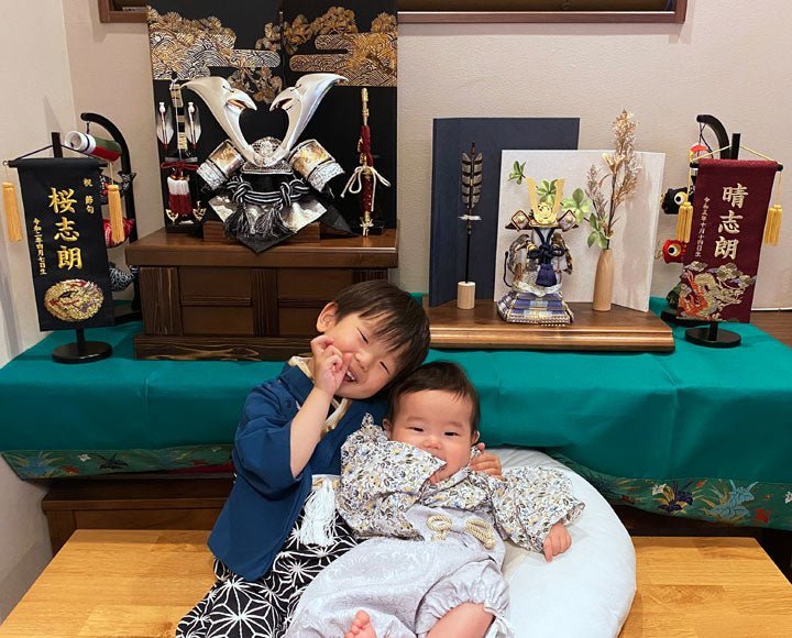 素敵な五月人形でHAPPY:京都府京都市の晴志朗くん|端午の節句 初節句 - ひなせい 五月人形