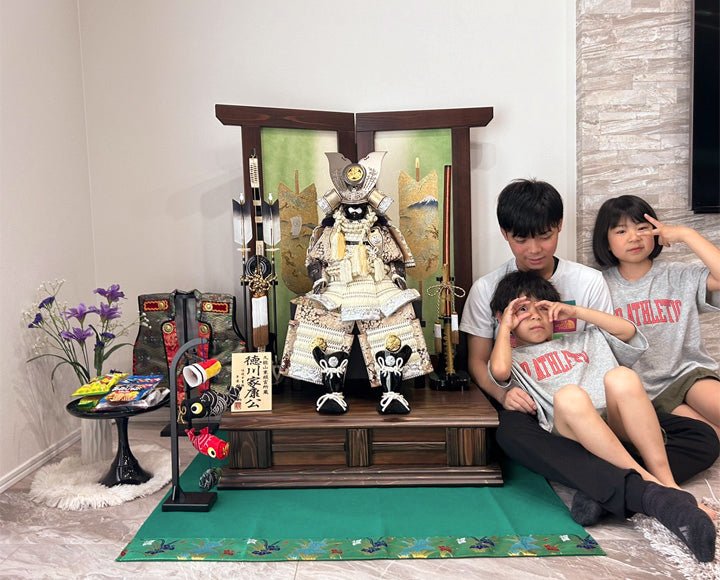 毎年飾って家族でお祝い:三重県伊賀市の亜宙羅くん・一千羅くん|端午の節句 - ひなせい 五月人形