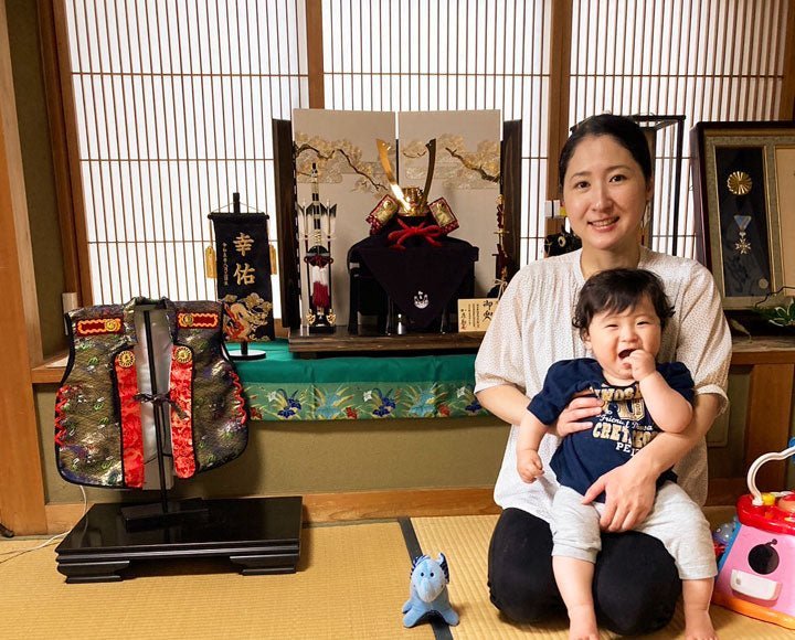 元気で逞しく育ってね:神奈川県横浜市の幸佑くん|端午の節句 初節句 - ひなせい 五月人形