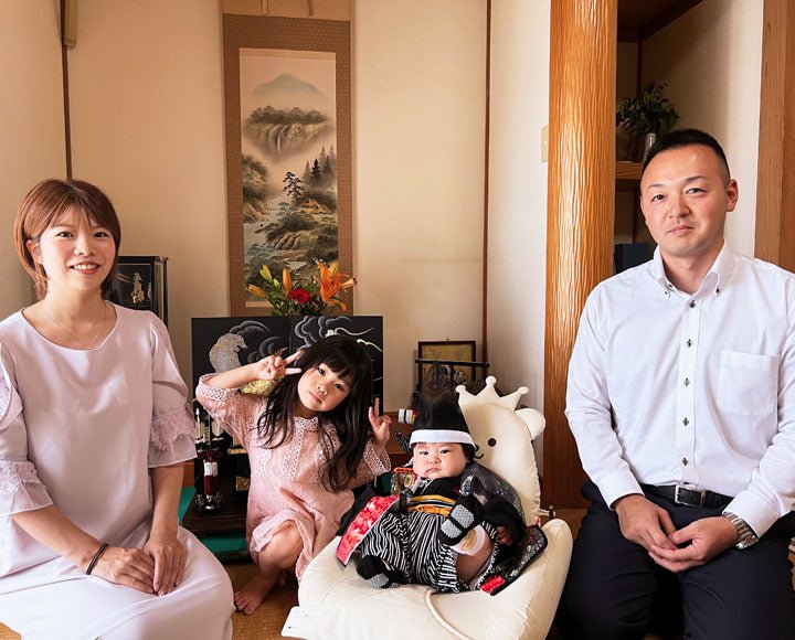 届いて感動:佐賀県杵島郡の大晟くん|端午の節句 初節句 - ひなせい 五月人形