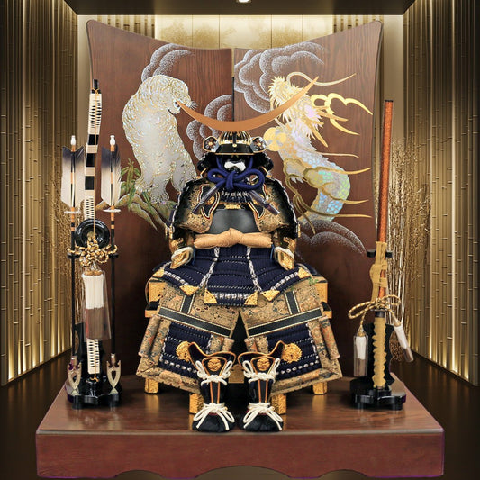 10号伊達政宗の鎧 |かっこいいカッコいい5月人形|良質|貴重|おしゃれ 兜鎧飾り 端午の節句飾り こどもの日 5月人形 人気 - ひなせい 五月人形