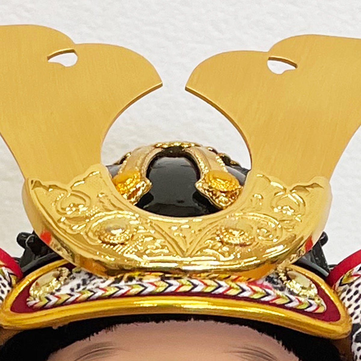 横幅35cm|五月人形の大将飾り 海| 優しいお顔 |ブルー|コンパクト おしゃれ 兜鎧飾り 端午の節句飾り こどもの日 5月人形 人気 かわいい武者人形 - ひなせい 五月人形