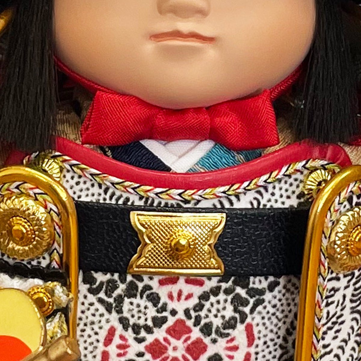 横幅35cm|五月人形の大将飾り 海| 優しいお顔 |ブルー|コンパクト おしゃれ 兜鎧飾り 端午の節句飾り こどもの日 5月人形 人気 かわいい武者人形 - ひなせい 五月人形