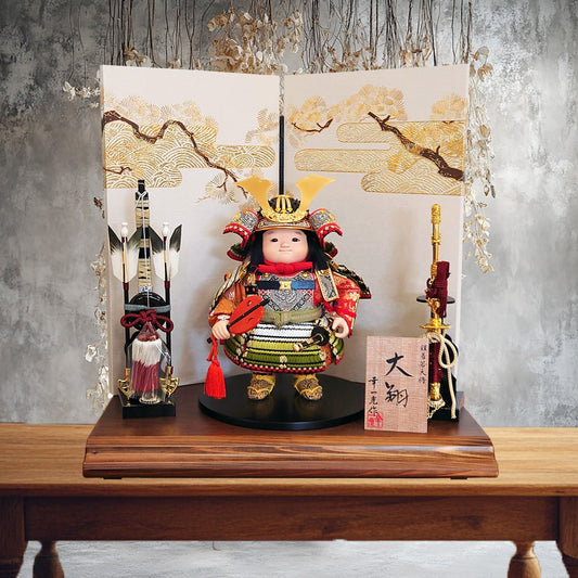 子供大将飾り 大翔(ひろと)|かわいい5月人形|幸一光|オリジナル|コンパクト おしゃれ 兜鎧飾り 端午の節句飾り こどもの日 5月人形 人気 - ひなせい 五月人形