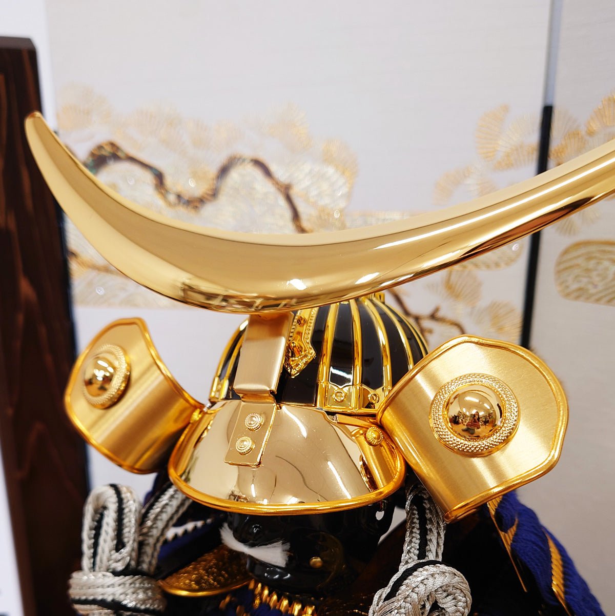 横幅60cm|7号 武将 伊達政宗鎧 |小さく品がある五月人形|かっこいい|コンパクト おしゃれ 兜鎧飾り 端午の節句飾り こどもの日 5月人形 人気 - ひなせい 五月人形