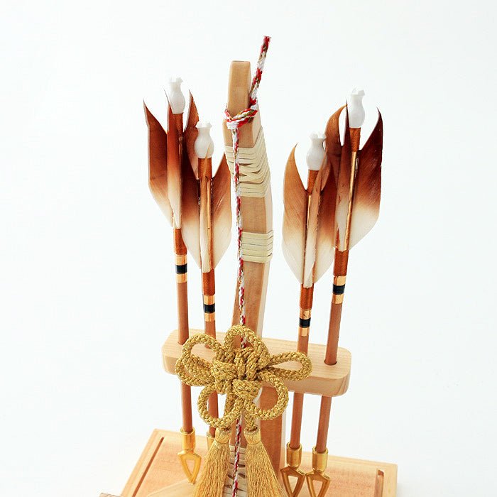 お正月飾り|破魔矢|破魔弓|悠斗8号|コンパクト|ケース飾り|五月人形 - ひなせい 五月人形