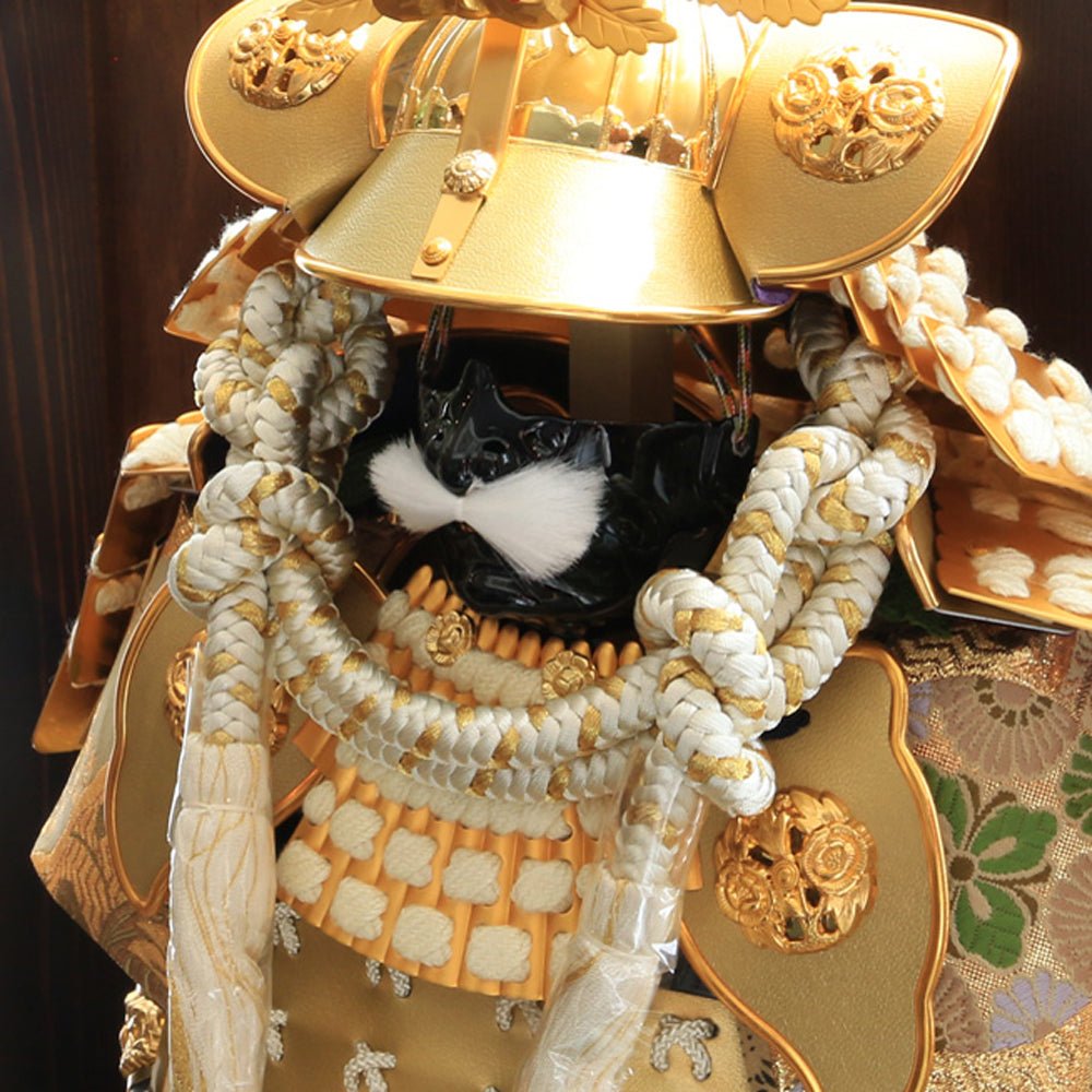 横幅85cm|翠鳳作 10号鎧 | 武将 徳川家康金|気品ある5月人形|リビングに飾る ||おしゃれ 兜鎧飾り 端午の節句飾り こどもの日 5月人形 石破首相 トランプ大統領へ - ひなせい 五月人形