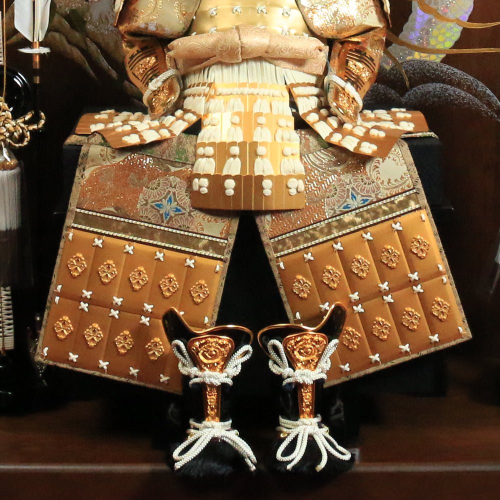横幅85cm|翠鳳作 鎧飾り12号|黄金の武将 徳川家康|五月人形 |おしゃれ 兜鎧飾り 端午の節句飾り こどもの日 5月人形 人気 石破首相 トランプ大統領へ - ひなせい 五月人形