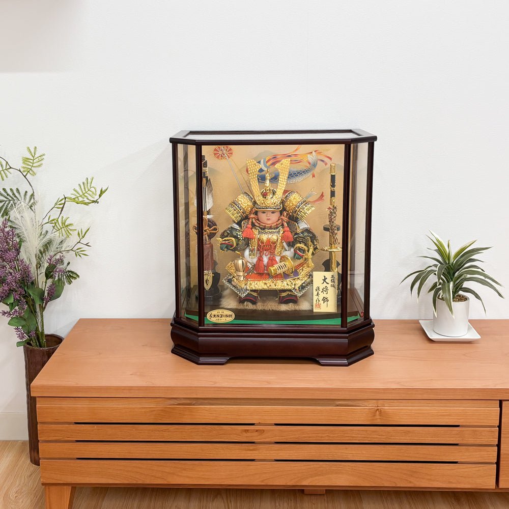 人形ケース飾り|五月人形【トモ】|子供大将 リーズナブル コンパクト 端午の節句飾り こどもの日 - ひなせい 五月人形