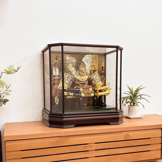 ケース飾り|五月人形【マサ】| リーズナブル コンパクト 端午の節句飾り こどもの日 - ひなせい 五月人形