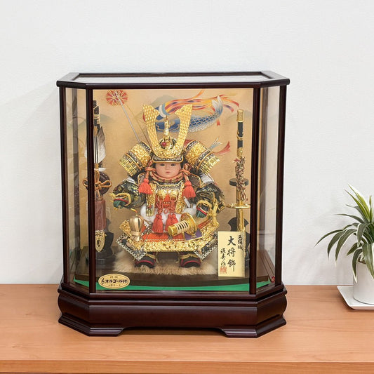 人形ケース飾り|五月人形【トモ】|子供大将 リーズナブル コンパクト 端午の節句飾り こどもの日 - ひなせい 五月人形