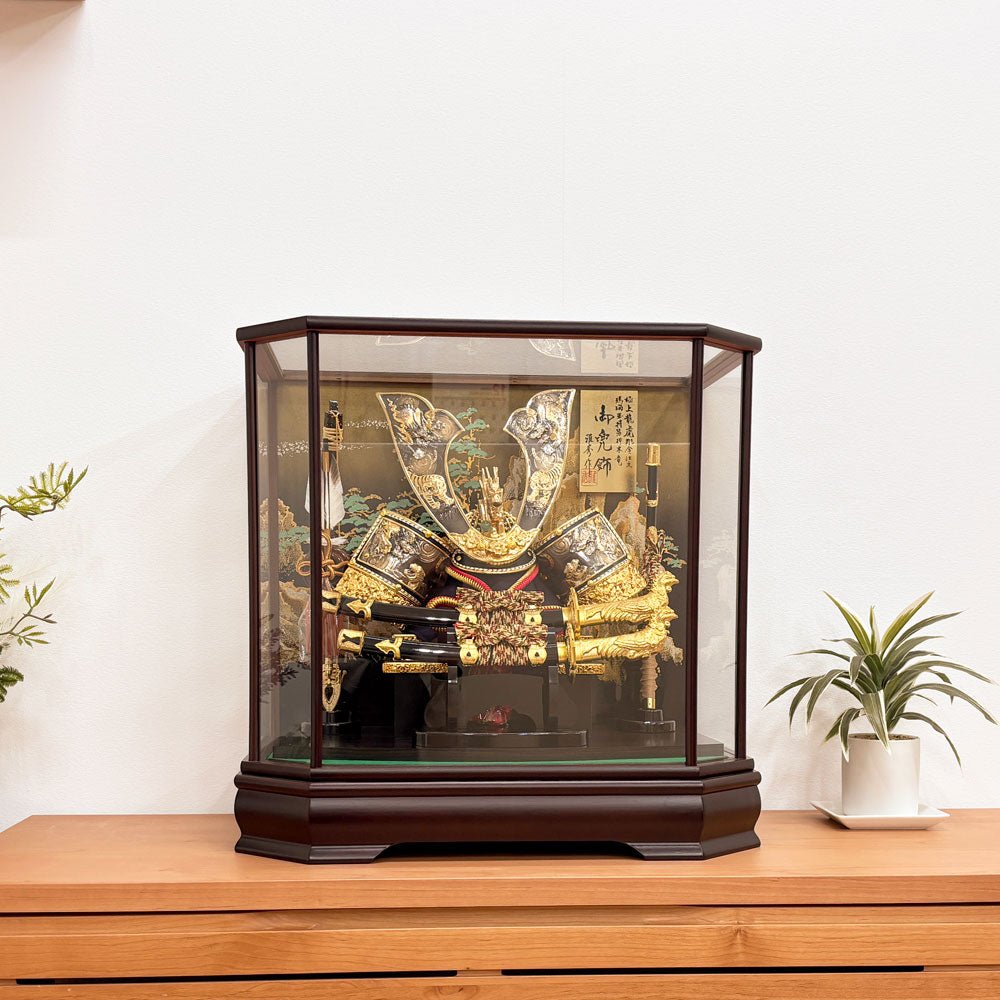 ケース飾り|五月人形【マサ】| リーズナブル コンパクト 端午の節句飾り こどもの日 - ひなせい 五月人形