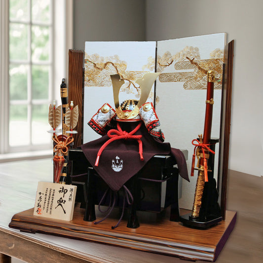 加藤鞆美作源為朝兜