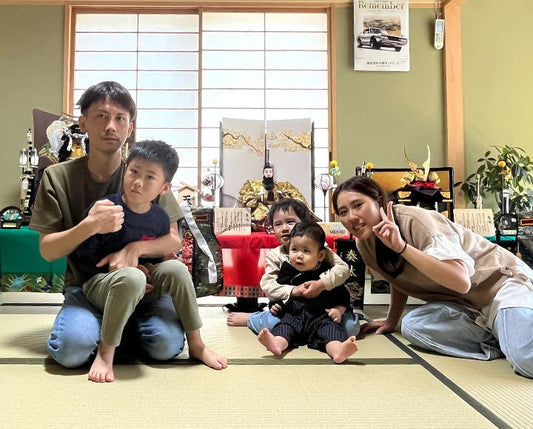 三兄弟の成長を願う大切な宝物：焼津市の泉吹くん｜端午の節句 初節句 - ひなせい 五月人形