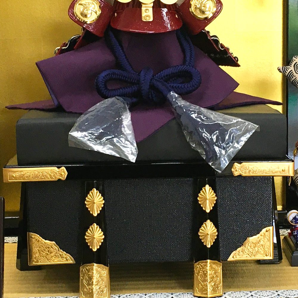 横幅65cm｜真田幸村｜越後の虎｜ 五月人形｜コンパクト おしゃれ 兜鎧飾り 端午の節句飾り こどもの日 5月人形 人気 武将 かぶと