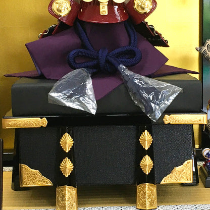 横幅65cm｜真田幸村｜越後の虎｜ 五月人形｜コンパクト おしゃれ 兜鎧飾り 端午の節句飾り こどもの日 5月人形 人気 武将 かぶと