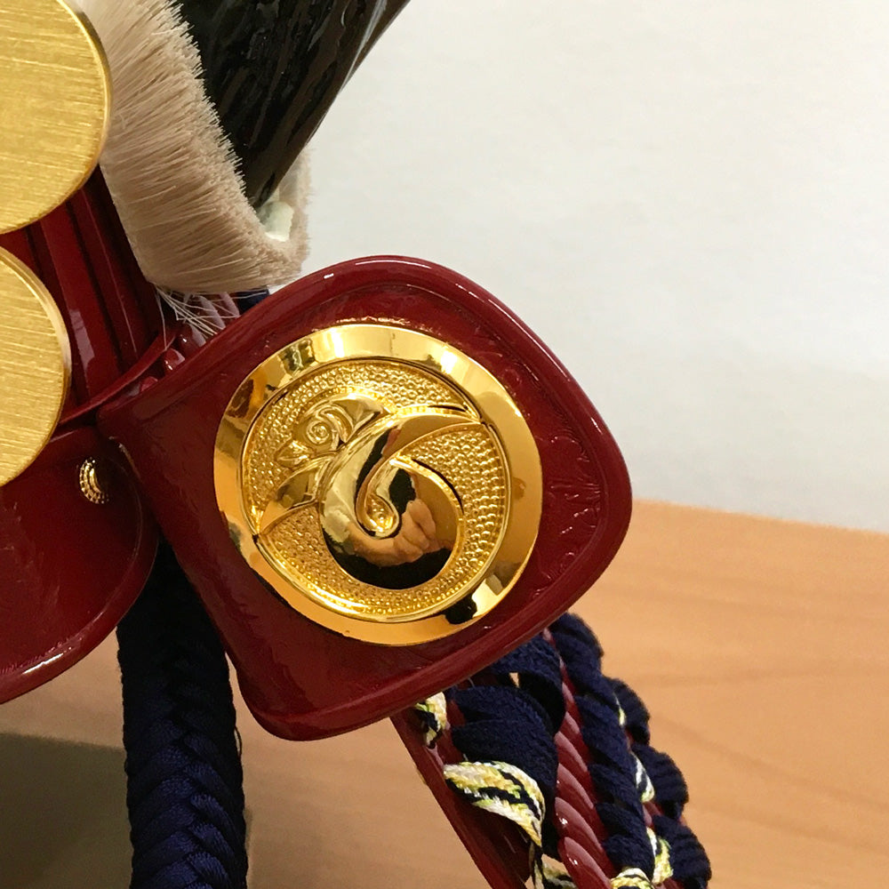 横幅65cm｜真田幸村｜越後の虎｜ 五月人形｜コンパクト おしゃれ 兜鎧飾り 端午の節句飾り こどもの日 5月人形 人気 武将 かぶと