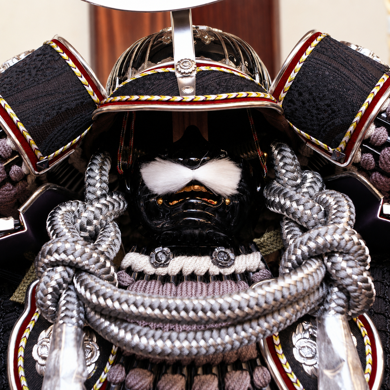 横幅75cm｜翠鳳作 10号鎧 武将 上杉謙信｜五月人形 ｜かっこいいが違う！｜渋さ｜おしゃれ 兜鎧飾り 端午の節句飾り こどもの日 5月人形 石破首相 トランプ大統領へ - ひなせい 五月人形