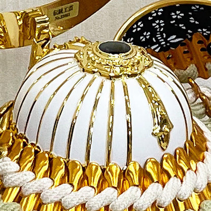 横幅37cm 五月人形 収納兜飾り｜４号｜くすみ色緑｜ 武将 伊達政宗｜果敢で勇気がある 学問に励む｜コンパクト おしゃれ 兜鎧飾り 端午の節句飾り こどもの日 5月人形 人気 かわいい - ひなせい 五月人形