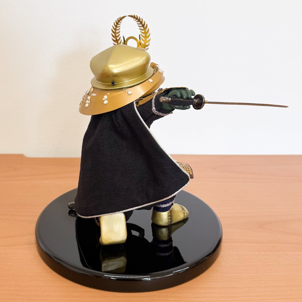 横幅45cm｜可愛い大将飾り｜もののふ童 徳川家康｜コンパクト おしゃれ 端午の節句飾り こどもの日 5月人形 人気 かわいい - 五月人形 ひなせい