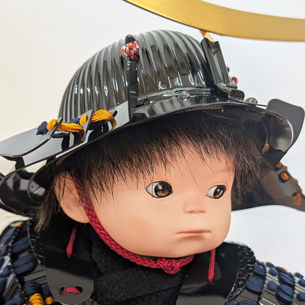 横幅45cm｜可愛い大将飾り｜伊達政宗｜もののふ童 政宗参上｜コンパクト おしゃれ 端午の節句飾り こどもの日 5月人形 人気 かわいい - 五月人形 ひなせい