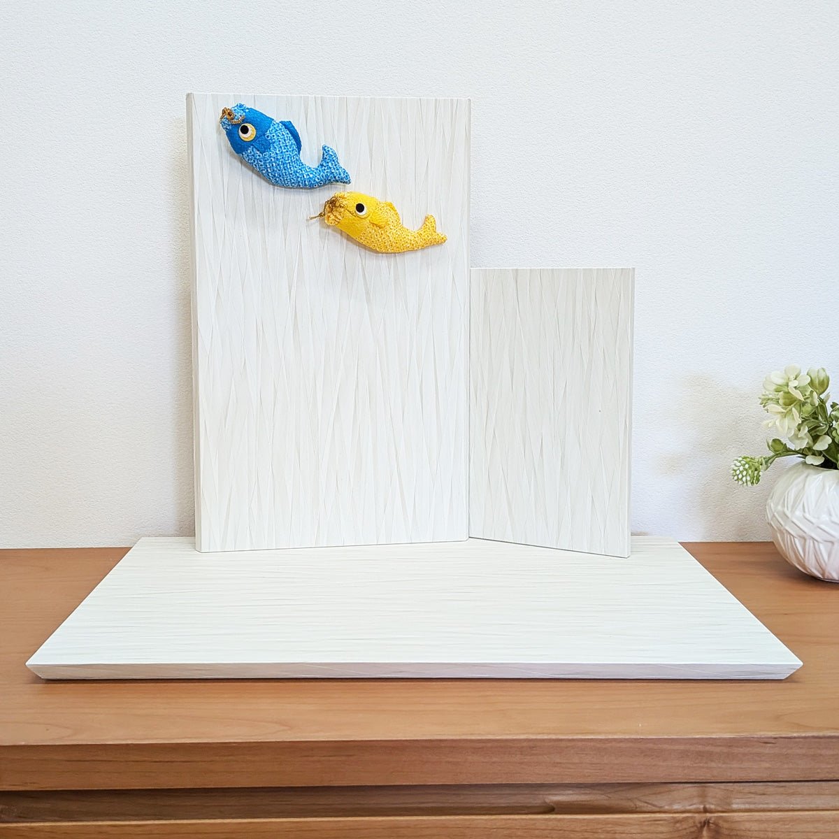 横幅45cm｜子供大将飾り 匠｜お顔がかわいい｜見惚れちゃう 五月人形｜コンパクト おしゃれ 兜鎧飾り 端午の節句飾り こどもの日 5月人形 人気 かわいい武者人形 - 五月人形 ひなせい