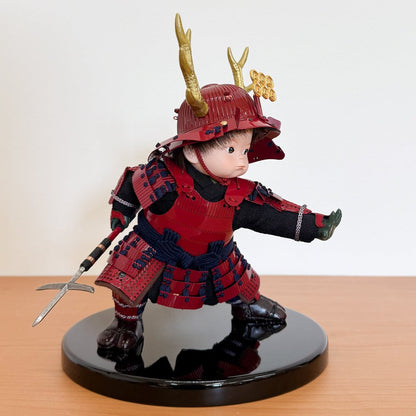 横幅45cm｜可愛い大将飾り｜もののふ童 真田幸村 参上｜おしゃれ 端午の節句飾り こどもの日 5月人形 人気 - 五月人形 ひなせい
