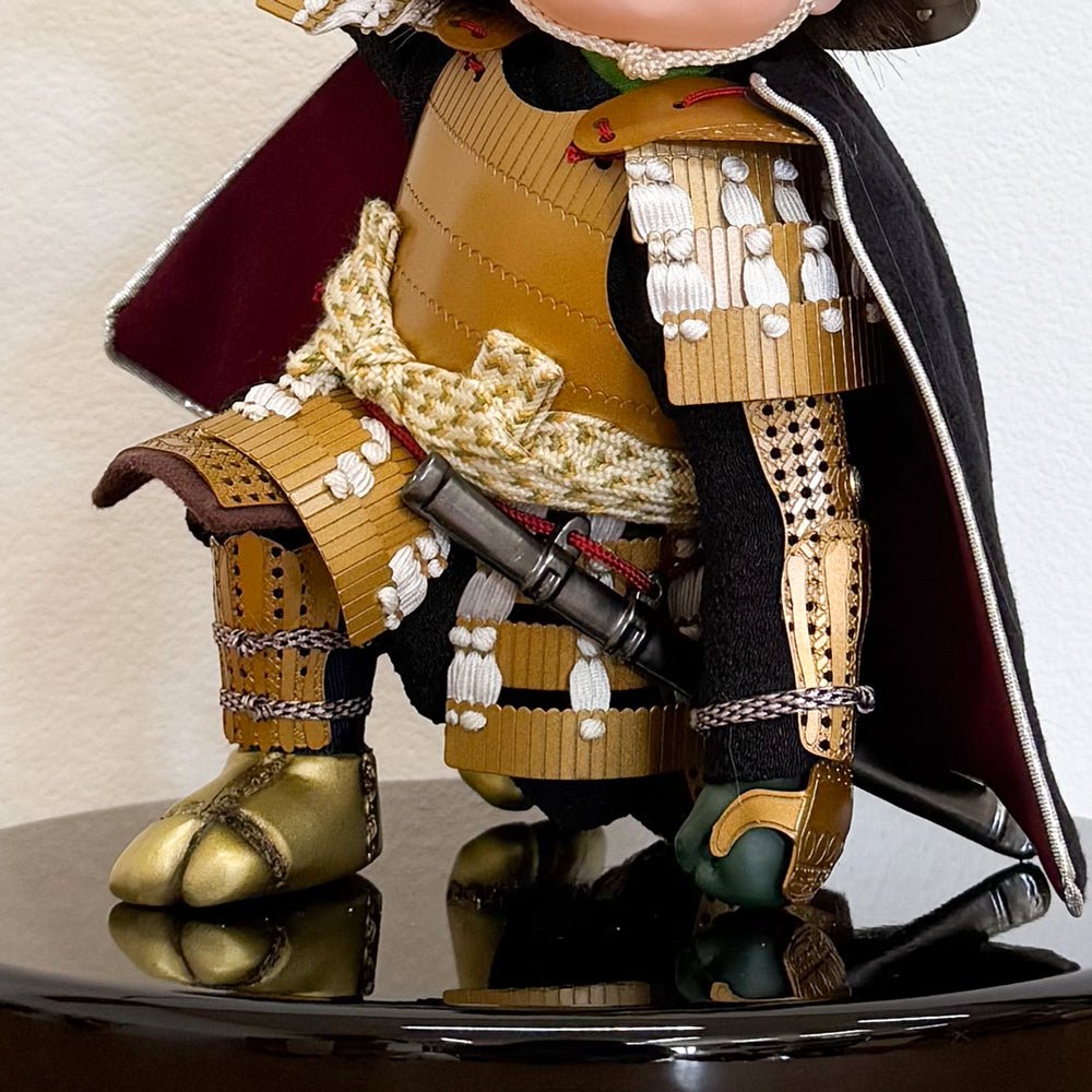 横幅45cm｜可愛い大将飾り｜もののふ童 徳川家康｜コンパクト 端午の