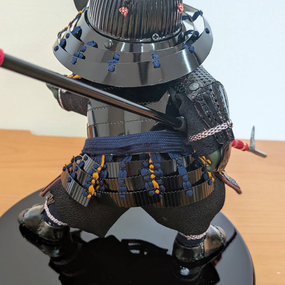横幅45cm｜可愛い大将飾り｜伊達政宗｜もののふ童 政宗参上｜コンパクト おしゃれ 端午の節句飾り こどもの日 5月人形 人気 かわいい - 五月人形 ひなせい