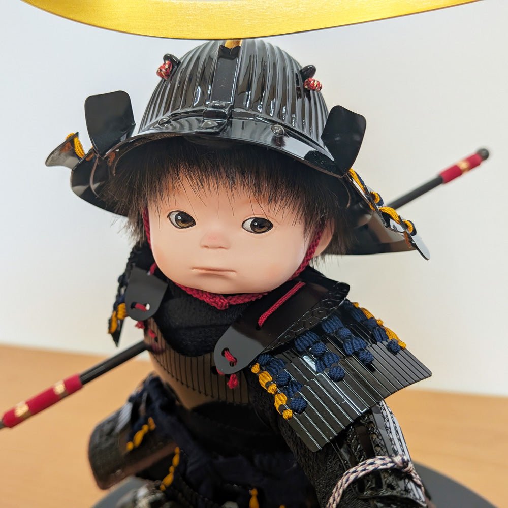 横幅45cm｜可愛い大将飾り｜伊達政宗｜もののふ童 政宗参上｜コンパクト おしゃれ 端午の節句飾り こどもの日 5月人形 人気 かわいい - 五月人形 ひなせい