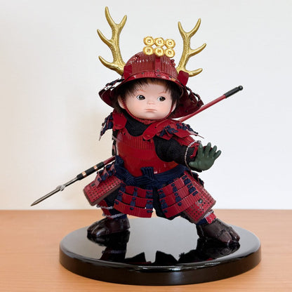 横幅45cm｜可愛い大将飾り｜もののふ童 真田幸村 参上｜おしゃれ 端午の節句飾り こどもの日 5月人形 人気 - 五月人形 ひなせい
