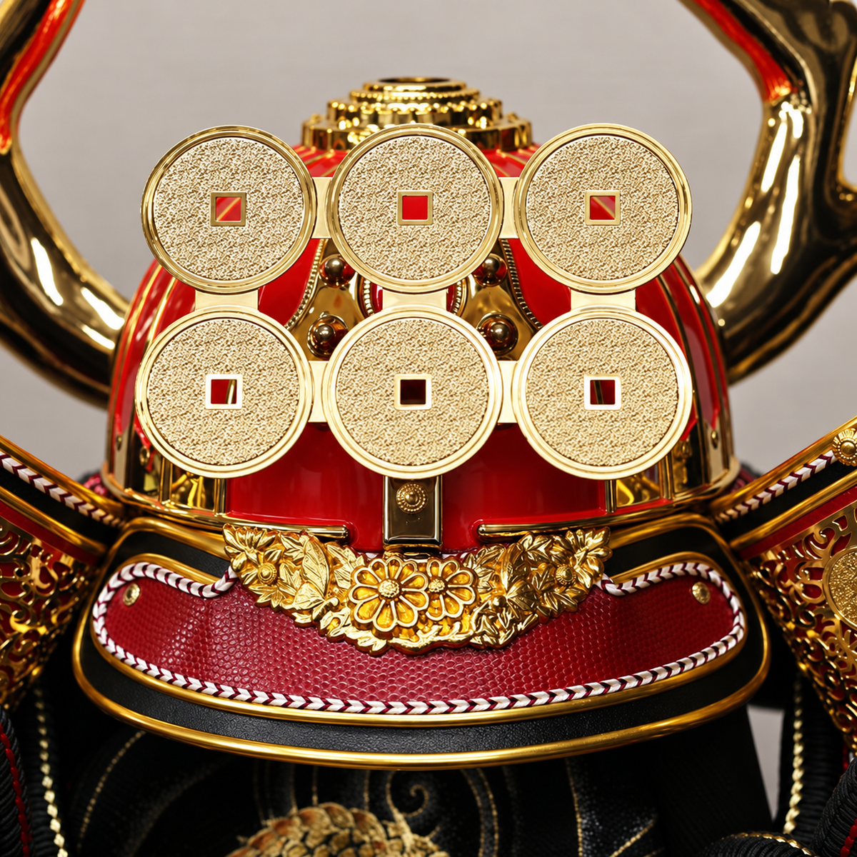 横幅85cm｜着用兜飾り 武将 真田幸村｜5月人形｜優雅で豪快｜派手で綺麗さが素敵｜五月人形｜おしゃれ 兜鎧飾り 端午の節句飾り こどもの日 5月人形 人気 - ひなせい 五月人形