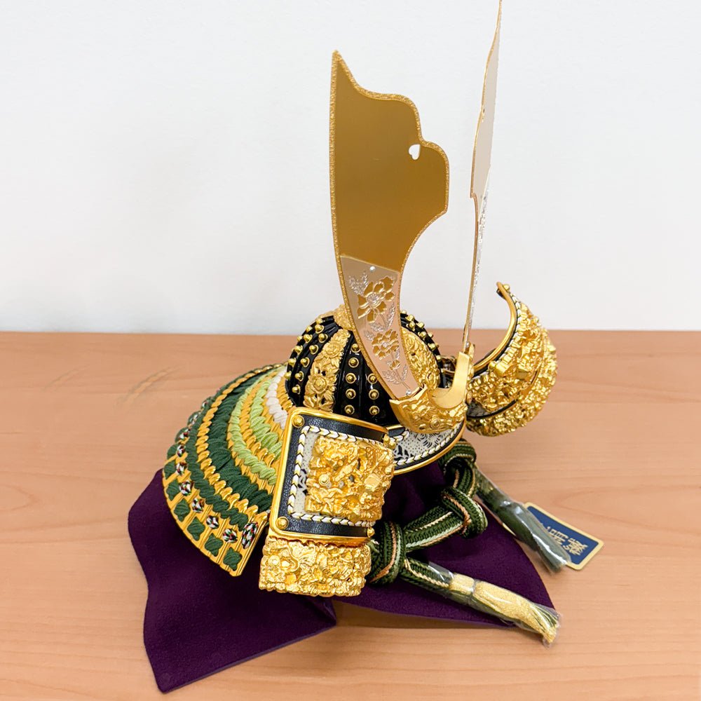 横幅50cm｜収納タイプ 会津塗 五月人形 コンパクト飾り｜モダン｜コンパクト おしゃれ 兜鎧飾り 端午の節句飾り こどもの日 5月人形 かぶと - 五月人形 ひなせい