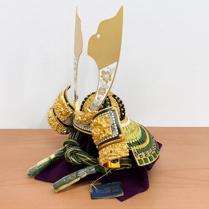 横幅50cm｜収納タイプ 会津塗 五月人形 コンパクト飾り｜モダン｜コンパクト おしゃれ 兜鎧飾り 端午の節句飾り こどもの日 5月人形 かぶと - 五月人形 ひなせい