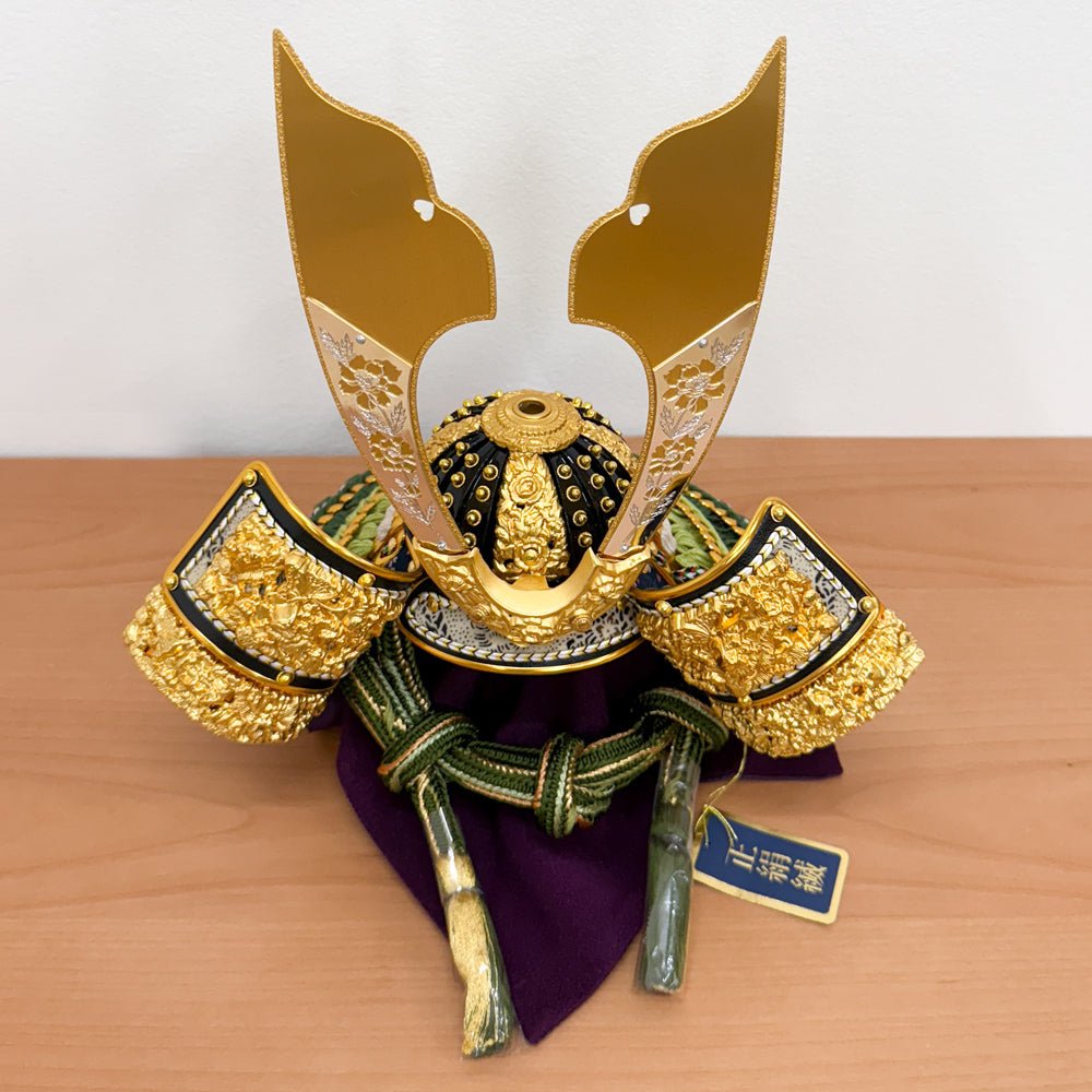 横幅50cm｜収納タイプ 会津塗 五月人形 コンパクト飾り｜モダン｜コンパクト おしゃれ 兜鎧飾り 端午の節句飾り こどもの日 5月人形 かぶと - 五月人形 ひなせい