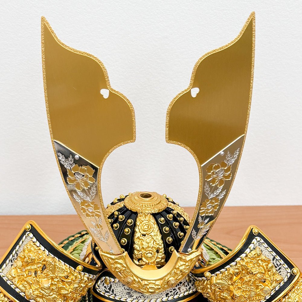 横幅50cm｜収納タイプ 会津塗 五月人形 コンパクト飾り｜モダン｜コンパクト おしゃれ 兜鎧飾り 端午の節句飾り こどもの日 5月人形 かぶと - 五月人形 ひなせい