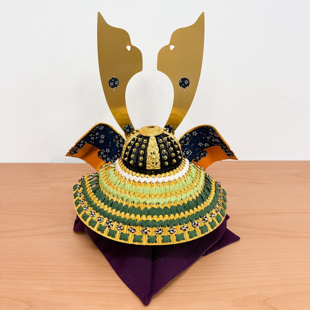 横幅50cm｜収納タイプ 会津塗 五月人形 コンパクト飾り｜モダン｜コンパクト おしゃれ 兜鎧飾り 端午の節句飾り こどもの日 5月人形 かぶと - 五月人形 ひなせい