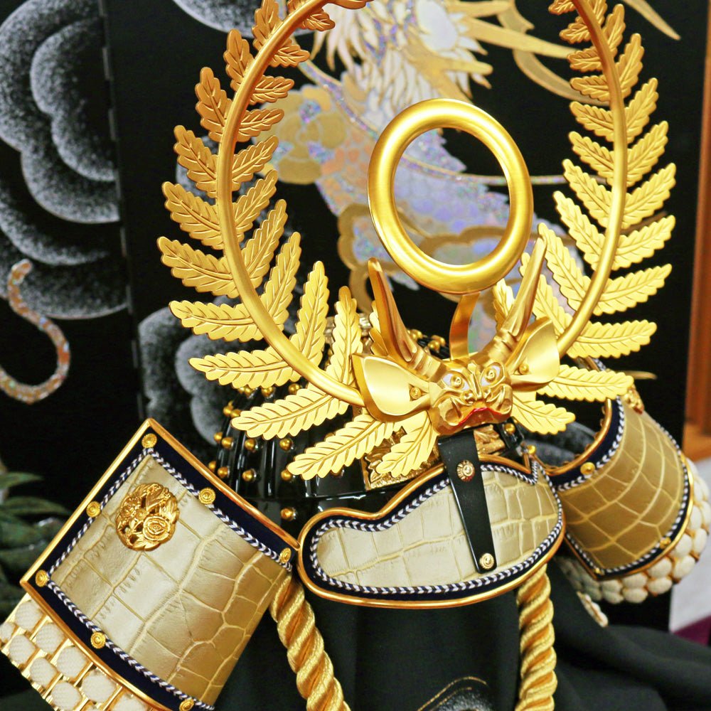 横幅85cm｜着用兜 武将 徳川家康 羅王｜流行りの兜飾り｜大きい