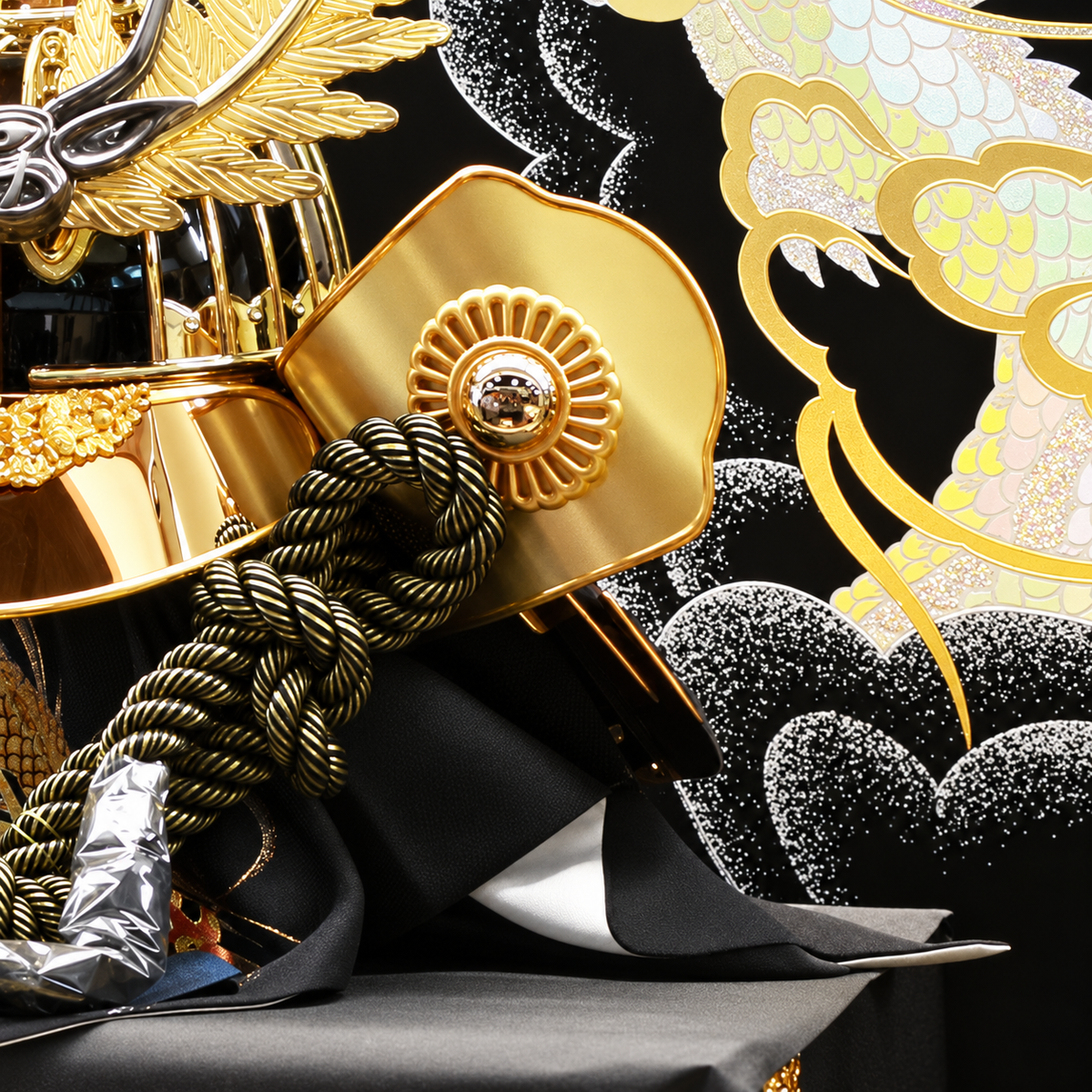 横幅85cm｜着用兜 武将 徳川家康 羅王｜流行りの兜飾り｜大きい五月人形｜良い出来栄えで一押し｜おしゃれ 兜鎧飾り 端午の節句飾り こどもの日 5月人形 人気 - SAKURA ARCH（サクラ アーチ） 五月人形