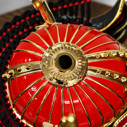 横幅85cm｜着用兜飾り 武将 真田幸村｜5月人形｜優雅で豪快｜派手で綺麗さが素敵｜五月人形｜おしゃれ 兜鎧飾り 端午の節句飾り こどもの日 5月人形 人気 - SAKURA ARCH（サクラ アーチ） 五月人形