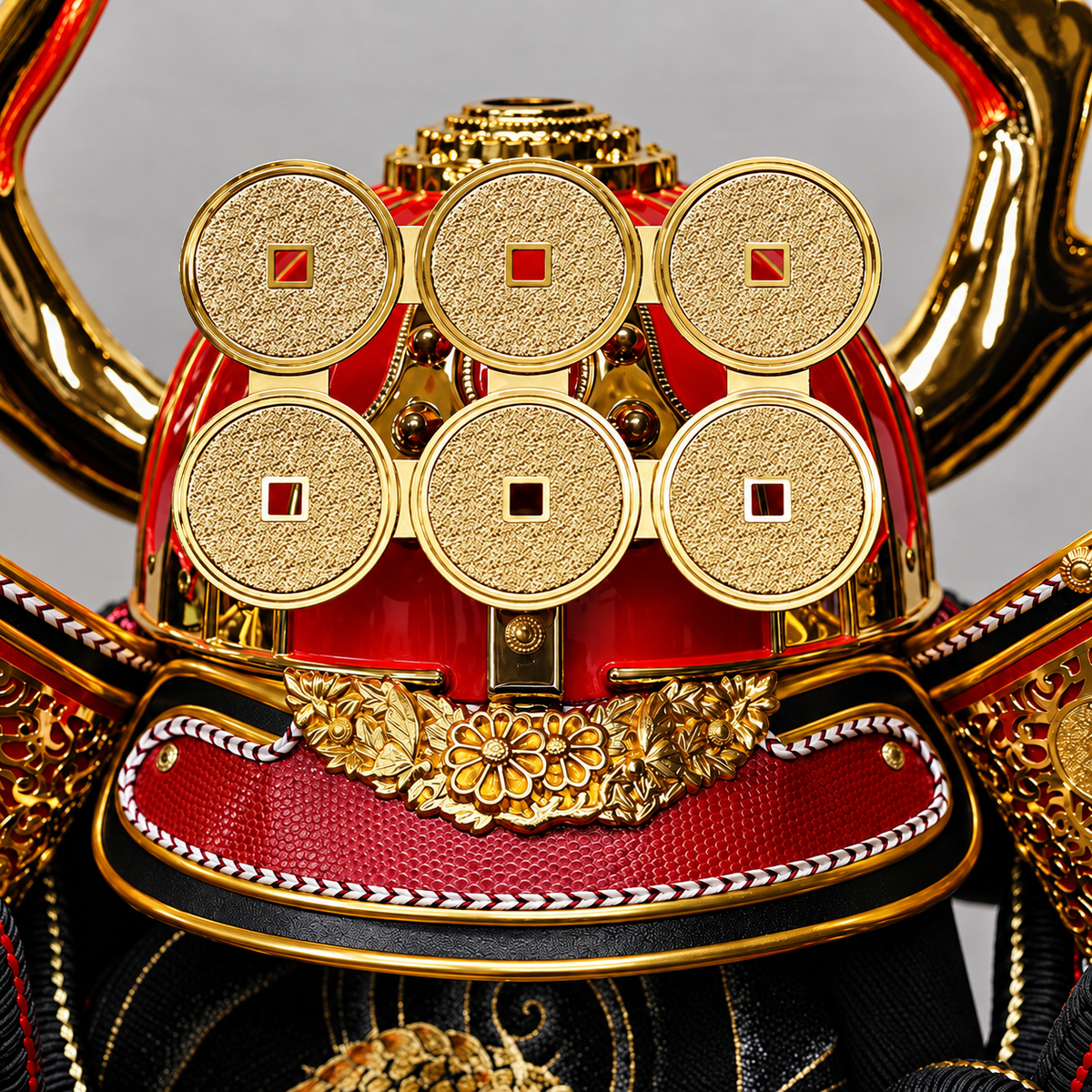 横幅85cm｜着用兜飾り 武将 真田幸村｜5月人形｜優雅で豪快｜派手で綺麗さが素敵｜五月人形｜おしゃれ 兜鎧飾り 端午の節句飾り こどもの日 5月人形 人気 - SAKURA ARCH（サクラ アーチ） 五月人形