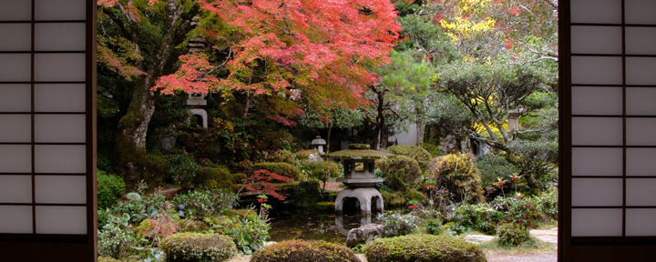日本らしさが残るナチュラルな日本庭園